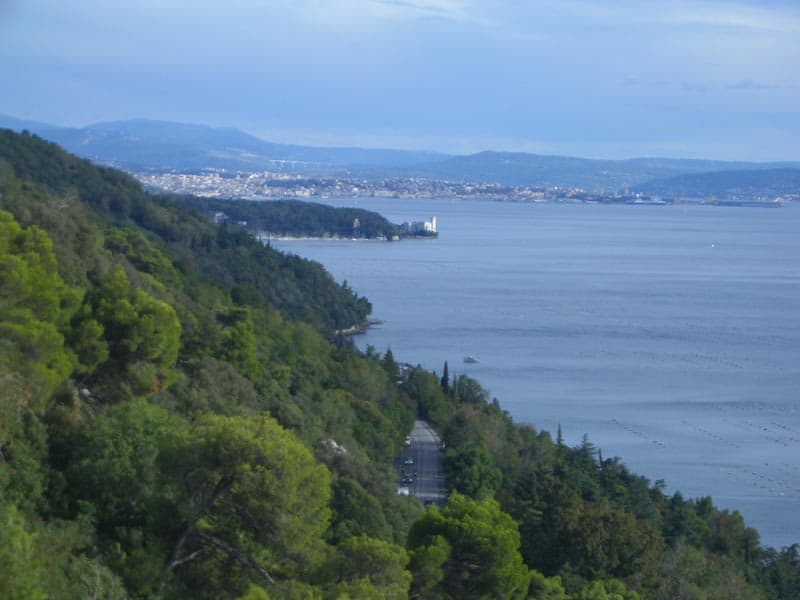 Costiera, Trieste
